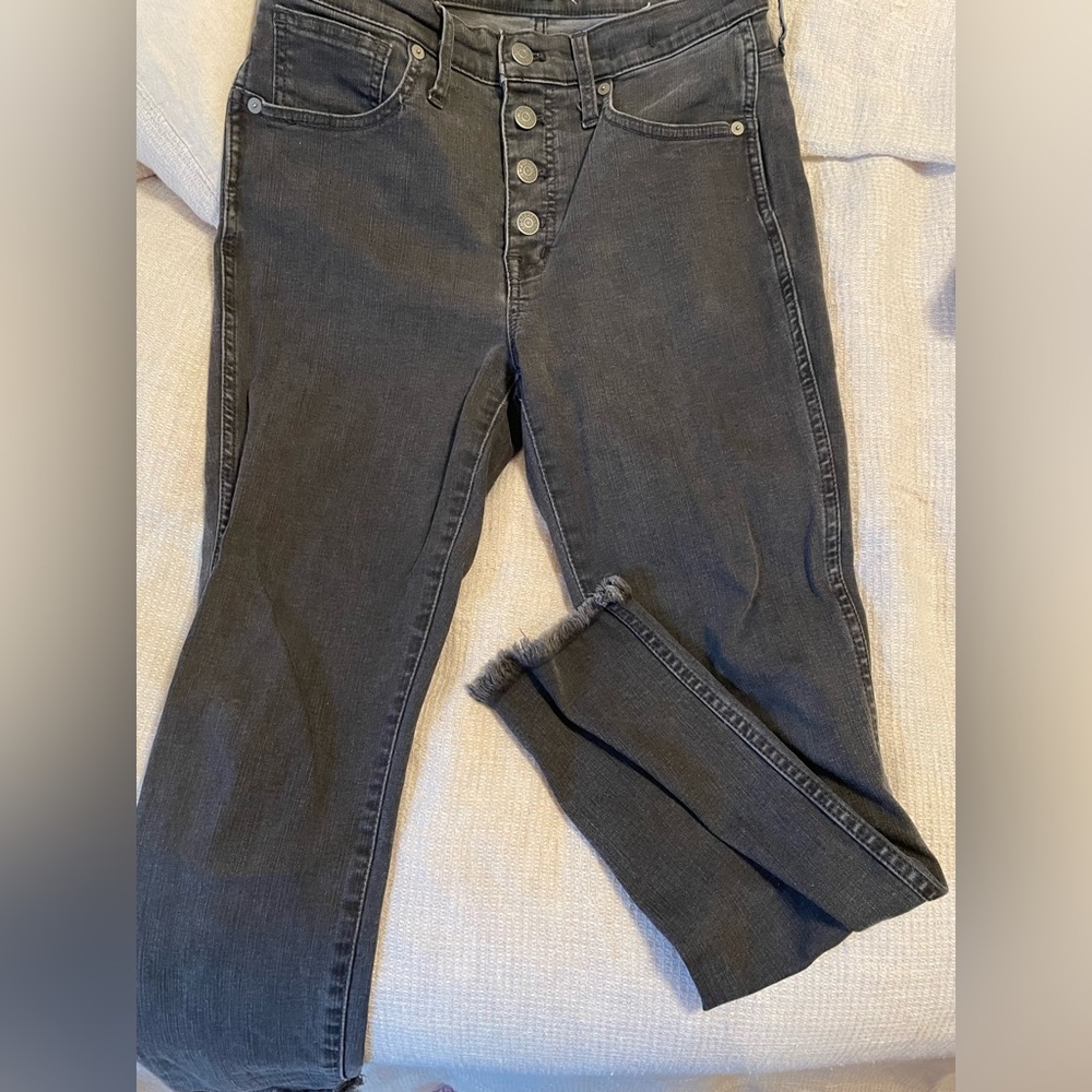 Madewell high rise skinny jeans, size 27P